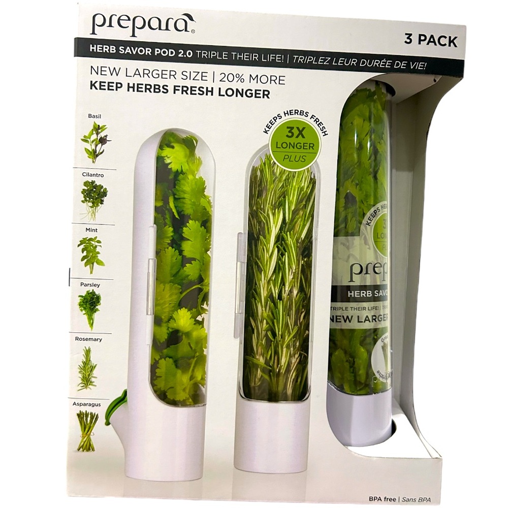 NIB Prepara Herb Savor Pod - 3 Pack
